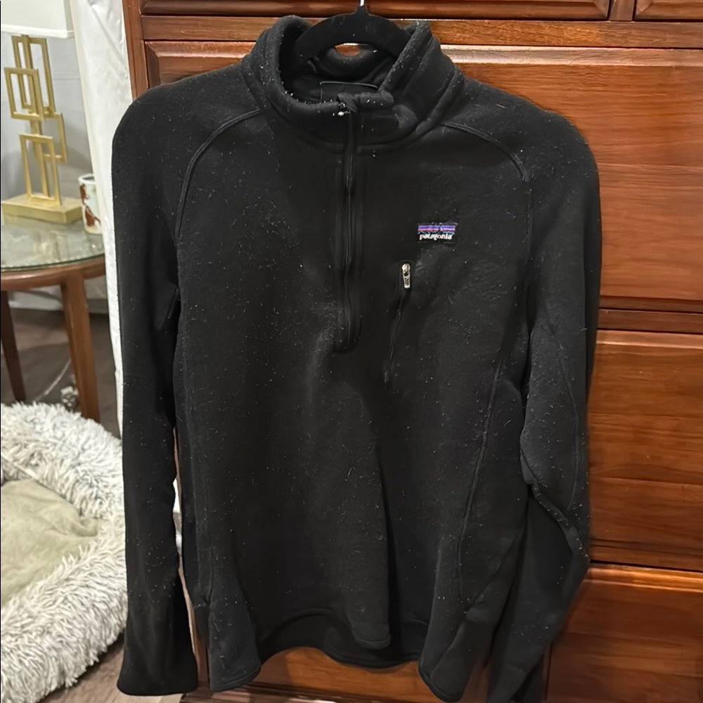 Patagonia Black Pullover Fleece